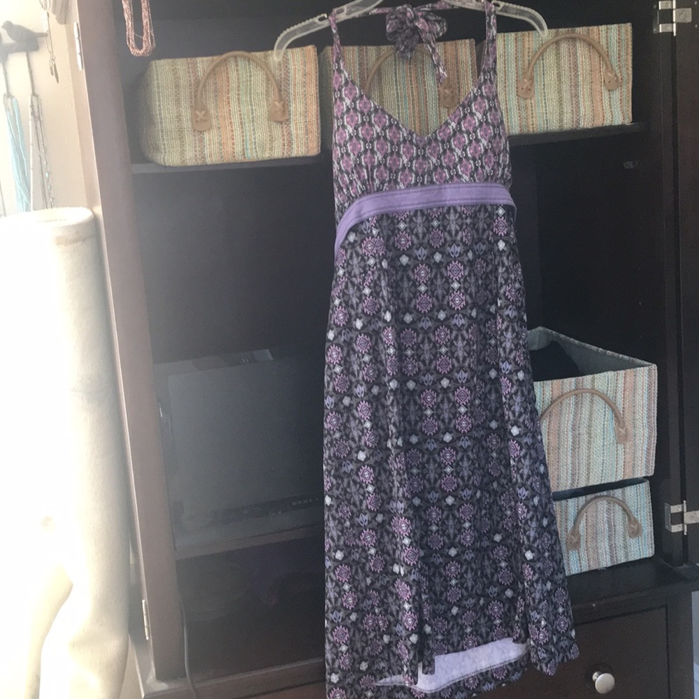 Athlete halter dress